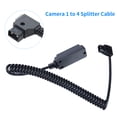 thumbnail image 4 of Gwong Electrónica D-Tap Splitter Cable PLUGE PLAY SAFE COMPACT COMPACT HOME HOMBRE a 4 mujeres para la fotografía, 4 of 6