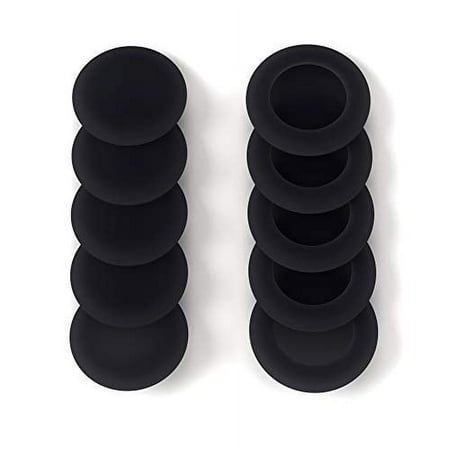 Culine Ear Cushions Foam Earbud Covers Black 10 Count Pack