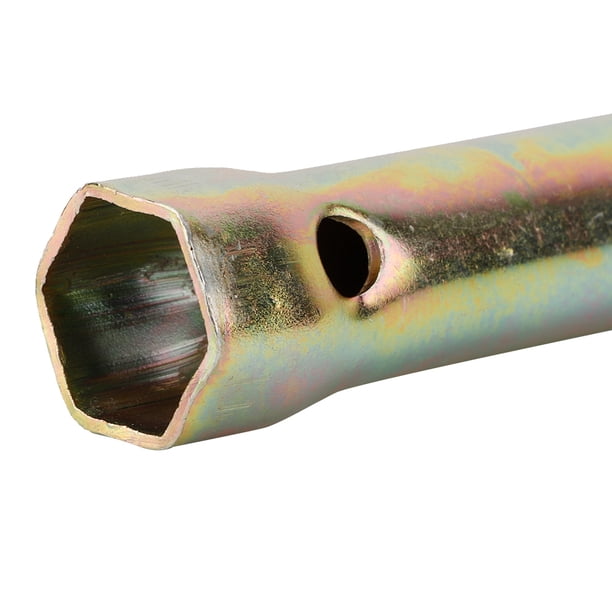 Herramienta de Llave, Llave de Tomo de Bujía de Doble Extreme de Metal Ligero, Para Desmonteje de Bujía, Herramienta de Llave de Piecera de Automóvil de Motocetreta