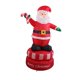 thumbnail image 5 of Decoración inflable navideña de Papá Noel giratoria de 180cm, adaptador estadounidense de 110V para exteriores, decoración navideña para jardín, Import Product Papá Noel iluminado, 5 of 8
