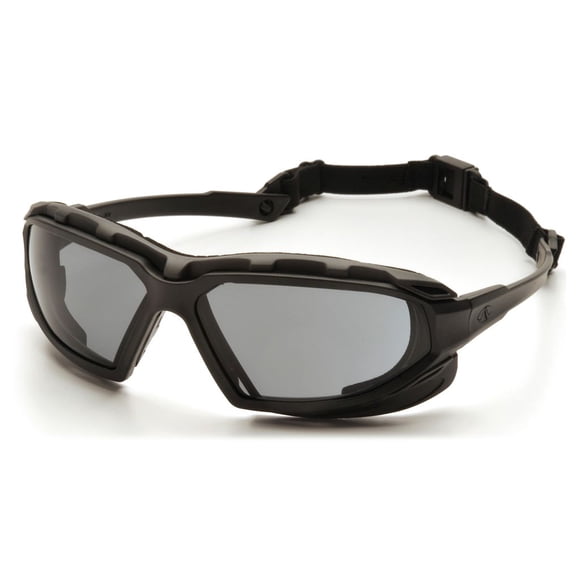Pyramex Safety Highlander Plus SBG5020DT Black-Gray Frame/Gray Anti-Fog Lens