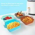 thumbnail image 5 of 55cm Mint Amazon Spot Air Fryer Mat Thickened Food Grade Silicone Baking Mat Home Air Fryer Baking Tray, 5 of 8