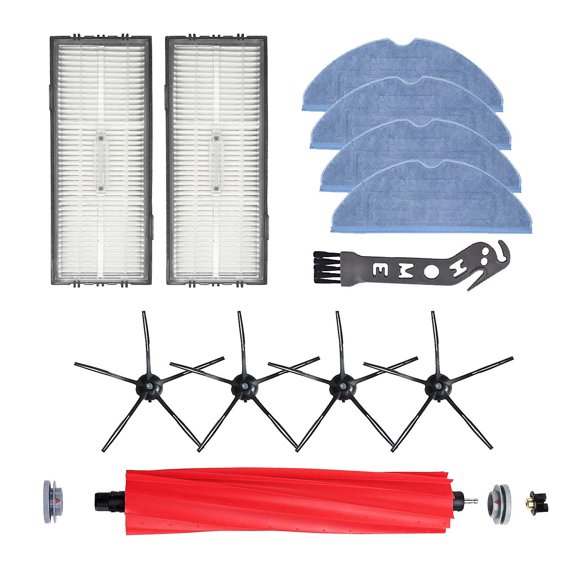 Main Brush Mop Cloth Hepa Filter Side Brush For Xiaomi Roborock S7