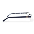 thumbnail image 5 of Flower Women's FLR6020 Prescription Eyeglasses with Case, Navy Blue, 5 of 6