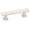 Silver, variant on Emtek 86300US4 3.5 in. Geometric Center to Center Cabinet Pull - Satin Brass