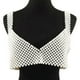 thumbnail image 3 of Imitation Pearl Beaded Vest Sexy Hollow Vest Nightclub Costume Body Jewelry, 3 of 5