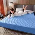 thumbnail image 2 of Protector De Colchón Vimi Matrimonial Lavable 100% Impermeable azul, 2 of 4