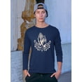 thumbnail image 2 of Religious Symbol Graphic Tee Long Sleeve Men's, 2 of 4
