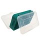 thumbnail image 2 of 2x Penggong 13 Grids Double-Side Toolbox Organizer Storage Case, 2 of 5