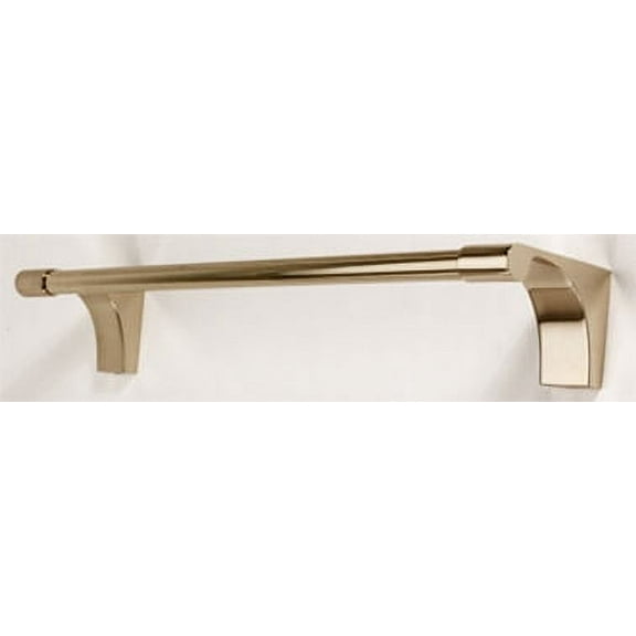 Alno A6820-12 Luna 12" Wide Towel Bar - Brass