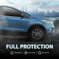 thumbnail image 2 of Pair Fender Vent Insert Molding Plate Kit Black L&R Fit For 2017-2019 Ford Escape, 2 of 10