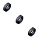 thumbnail image 2 of Anillo de acero para hombre Qarigey vintage negro antiguo 9, 2 of 6