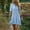 C_ Light Blue, variant on PRINxy Women's Collared Short Sleeve Half Button Tiered Ruffle Dress Cotton Linen Casual Short Dress for Summer Daily Wear Beach Outings Yellow XXL