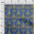thumbnail image 1 of oneOone Polyester Lycra Fabric Floral & Paisley Block Print Fabric By The Yard 56 Inch Wide, 1 of 4