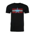 thumbnail image 2 of Men's Stars and stripes 4th of July T-shirts, Men's Graphic T-shirts - Black MH200PATRIOT S15 2XL, 2 of 3