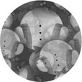 thumbnail image 1 of Ahgly Company Tapis Rond Lavable en Machine Intérieur Transitionnel Gris, 7 Pieds Rond, 1 of 7