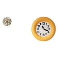 thumbnail image 1 of Escultura para colgar en la pared,Decoración de pared de metal para sala de estar,dormitorio y exterior.,Reloj de pared,Reloj de pared redondo moderno y silencioso para dormitorio.,Reloj, 1 of 8