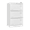 White, variant on Tcbosik 17.7"W Lateral File Cabinet with 2 Drawers, Locking Metal File Cabinet for Home Office Legal Letter A4, Black