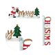 thumbnail image 3 of Adorno colgante para marco de puerta de Navidad, Papá Noel de madera, alce, gnomo de Navidad, adorno de esquina para puerta, accesorios decorativos para Año Nuevo, 3 of 5