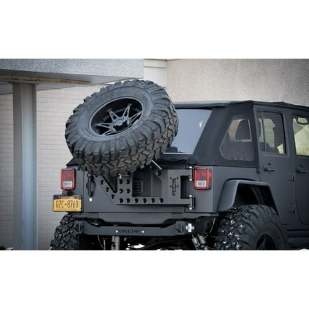 Steinjäger Wheels and Tires Wrangler JL 2018 to Present Tire Carrier Stand Alone, Fits Ace