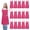Hot Pink, variant on 15 Pcs Adult Aprons Bulk with Pockets Adjustable Bib Chef Apron for Women Men Painting Cooking Crafting (S/L)
