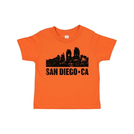 

Inktastic San Diego California Skyline with Grunge Gift Toddler Boy or Toddler Girl T-Shirt