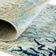 thumbnail image 5 of Rugs.com Ariel Collection Rug – 6' x 9' Blue Medium Rug Perfect For Bedrooms, Dining Rooms, Living Rooms, 5 of 8
