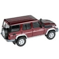 thumbnail image 2 of 2014 Toyota Land Cruiser 76 Merlot Red Metallic 1/64 Diecast Model Car by Paragon Models, 2 of 4