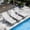 Gray, variant on CDCASA Oversized Outdoor Chaise Lounge Chair with 5-Level Adjustable Backrest & Hidden Cup Holder, PP Resin Waterproof Patio Lounge Chairs for Outside(White, Set of 1)