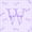 Purple W, variant on Erosebridal Cute Coquette Bow Twin Comforter Sets For Girls,Purple Alphabet A Theme Kids Bedding Set,Colorful Stars Reversible,2 Pieces
