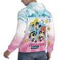thumbnail image 5 of Unisex Men'S And Women'S Powerpuff Girls Hoodies 3d Fashion Digital Print Cartoon Pullover Hooded Sweatshirts With Pockets, 5 of 8