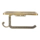 thumbnail image 5 of Soporte de papel higiénico multiusos Retro elegante aleación de Zinc soporte de pañuelos de baño de doble capa con estante para baño A3, 5 of 12