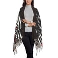 thumbnail image 2 of Fotbe tractor Print Womens Fall Winter Scarf Tassel Soft Warm Blanket Scarves Womens Shawl Wraps, 2 of 8