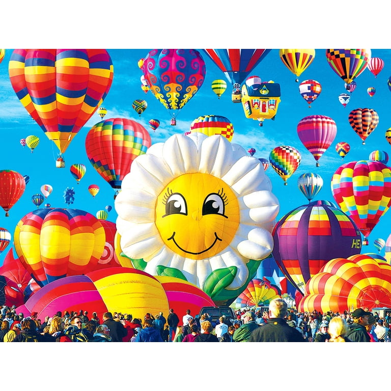 Cra-Z-Art Kodak 350-Piece Blooming Hot Air Balloons Jigsaw Puzzle