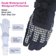 thumbnail image 3 of Guantes gruesos y cálidos Guantes de esquí de invierno Manoplas para damas MFZFUKR CPB-US-XD435-3, 3 of 5