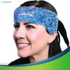 Health+ Migraine Pain Relief Hot & Cold Wrap Reusable wtih Gel Beads Dual Temperature Instant Relief