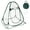 Green 1PCS, variant on Ikoopy Mini Greenhouse Waterproof Pop Up Greenhouse Clear PVC Greenhouse Cover with Nails and Carrying Bag Portable Small Greenhouse for Outdoor Fruits Shrubs Vegetables