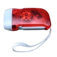 thumbnail image 1 of Advancent Antorcha 3 LED Accesorio para acampar Manivela de emergencia de presión manual Interruptor antideslizante de alto brillo Lámpara de noche Iluminación novedosa rojo Advancent HA026943-01, 1 of 6