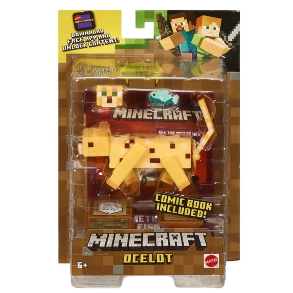 Mattel, Minecraft 3.25 Comic Mode Figure Asst