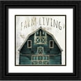 thumbnail image 1 of Sommers, Mindy 26x26 Black Ornate Wood Framed with Double Matting Museum Art Print Titled - Farm Living, 1 of 4