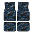 thumbnail image 1 of Fotbe Blue Sports Car Juego de 4 Tapetes para Auto con Estampado – Alfombrillas de Goma Reforzada, Diseño Antideslizante, Protección para Todo el Año – Vehículos, Autos, Camionetas y SUVs, 1 of 7