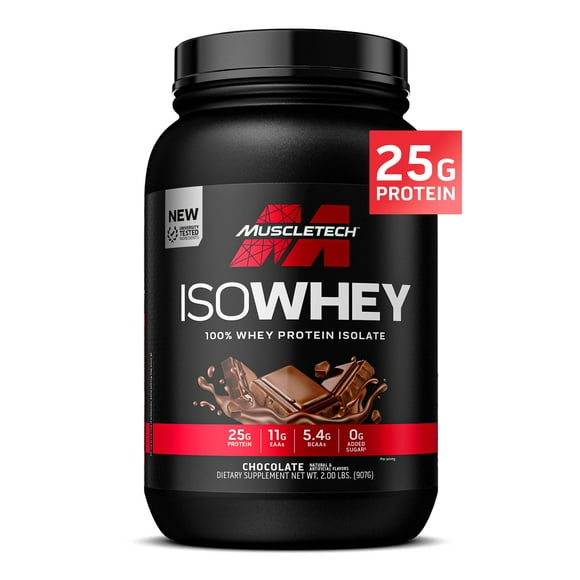 Proteína en polvo MuscleTech ISO Whey Isolate Chocolate 908 g