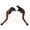 Red, variant on CNC Shorty Brake Clutch Levers Black For Suzuki GSXR 600 750 97-03 Handle Hand