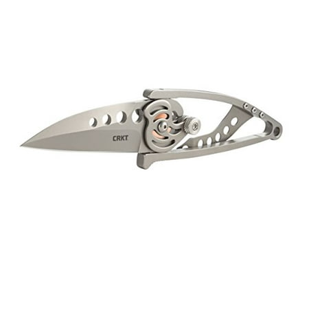 Plain Edge Tactical Knife - CRKT Snap Lock 5102N Folding Knife with 2.5