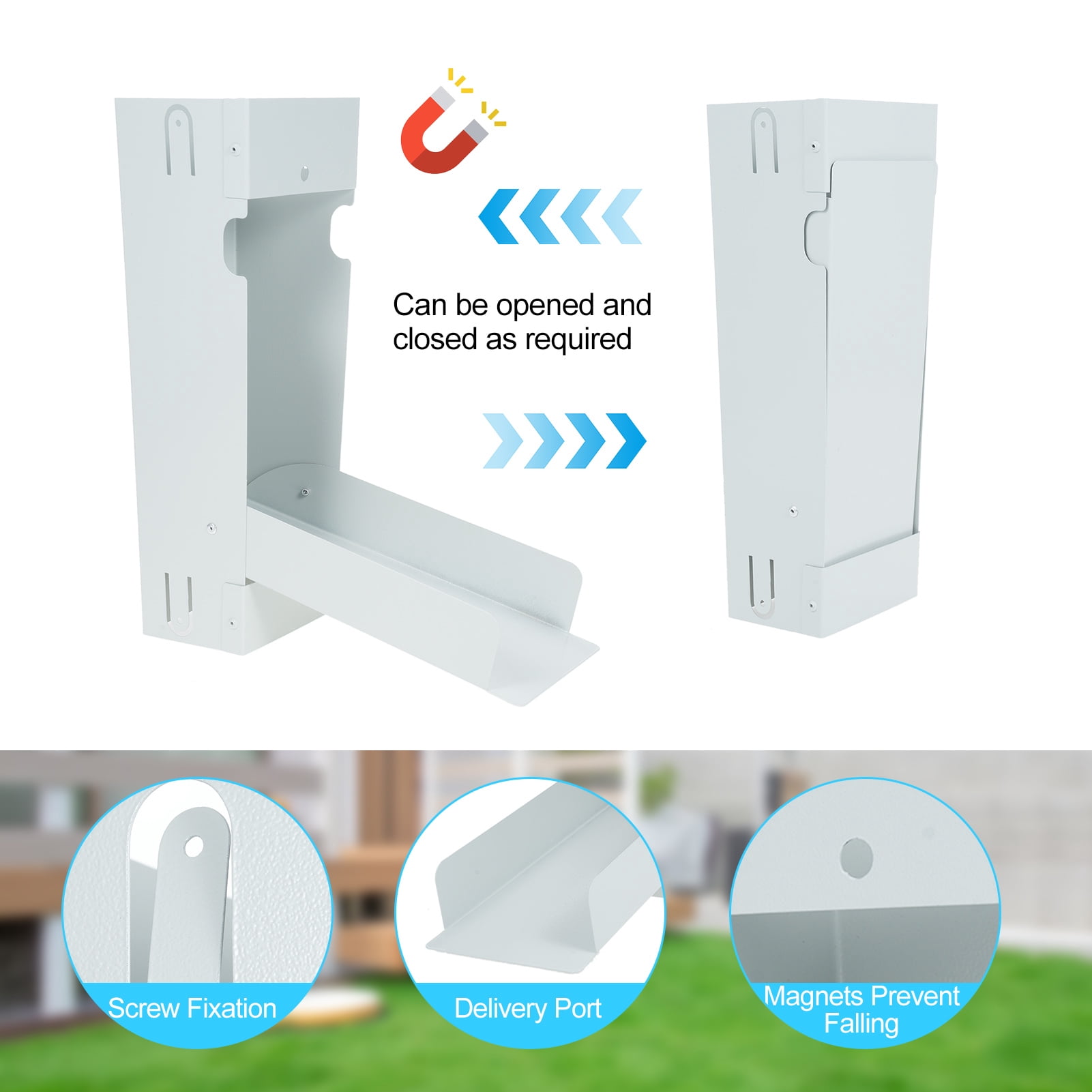 BIMZUC Rainwater Collection System Stainless Steel Downspout Diverter Kit Fits 3x4 Inch Standard Downspouts Eco-Friendly Rain Water Catching Colander System For Garden Barrels