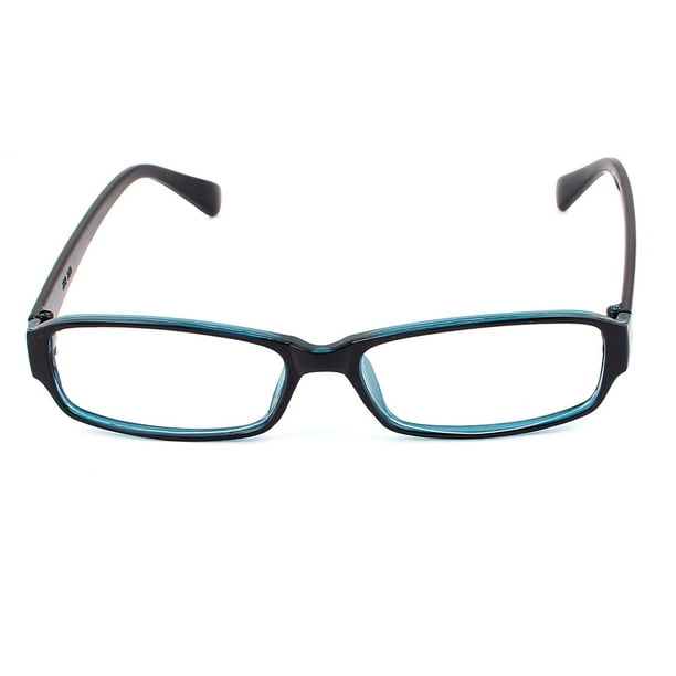 Clear Lens Full Rim Single Bridge Eyewear Plain Plano Glasses Spectacles