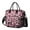 Pink and Black, variant on Leopard Pattern Womens Lunch Box for Work,Insulated Large Lunch Bag for Tween and Teen,Loncheras Para Mujer,Leakproof Adult Lunch Bag for Work,Beach,Travel,Picnic,Camping