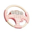 thumbnail image 1 of TISHITA Jouet Volant Rond Apprentissage Précoce Conduite Simulée pour Enfants Fille Nourrisson Rose, 1 of 8