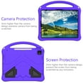 thumbnail image 3 of ELEHOLD Rugged Case for iPad Air 13-inch M3 (2025) / M2 (2024),Kids Friendly EVA Protective Kickstand Handle Grip Shockproof Anti-Scratch Case for iPad Air 13-inch M3 (2025) / M2 (2024),Purple, 3 of 7