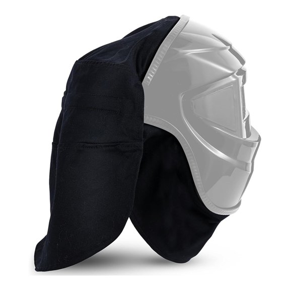 2 Pcs Welding Helmet Cover and Bib Set, Accessories with Fit Seal for Neck Protection